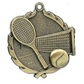 Medal, "Tennis" Wreath - 2 1/2" Dia.